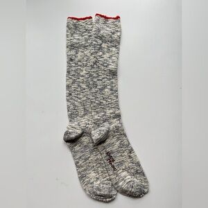 Japan 🇯🇵 Kapital Gray and Red Casual Knit Socks